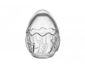 VERSO Декоративно стъклено яйце “Зайче“ - 9 см.