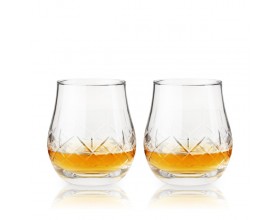 VISKI Кристални чаши за бърбън “ADMIRAL“ 2бр. - 325 мл.