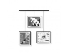 UMBRA Фотодисплей за стена “EXHIBIT“ за 3 снимки( 20х25 см.) - черен цвят