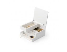 UMBRA Кутия за бижута и аксесоари “MALIBU“ - цвят бял