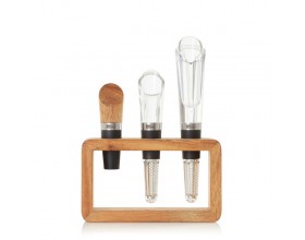 AdHoc Комплект аератор, наливник и тапа - 4 ч. Connoisseur Vine