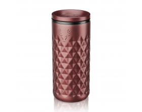 VISKI Термочаша с вакуумна изолация и керамично покритие “PARAGON“ - 470 мл - цвят пепел от рози