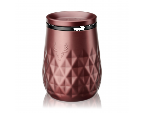 VISKI Термочаша с вакуумна изолация и керамично покритие “PARAGON“ - 355 мл - цвят пепел от рози