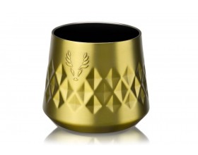 VISKI Термочаша (без капак) с вакуумна изолация и керамично покритие “PARAGON“ - 237 мл. - цвят злато