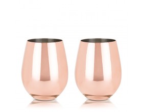 VISKI Метални чаши “COPPER“ 2 бр. - 530 мл.