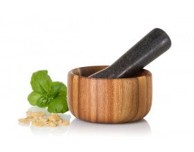 AdHoc Акациево хаванче TARU, Ø11см - акация/гранит