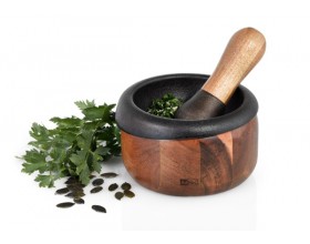 AdHoc Чугунен хаван CRUSH, Ø13см 