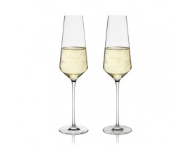 VISKI Кристални чаши за шампанско “LIMINAL“ 2бр - 266 мл.