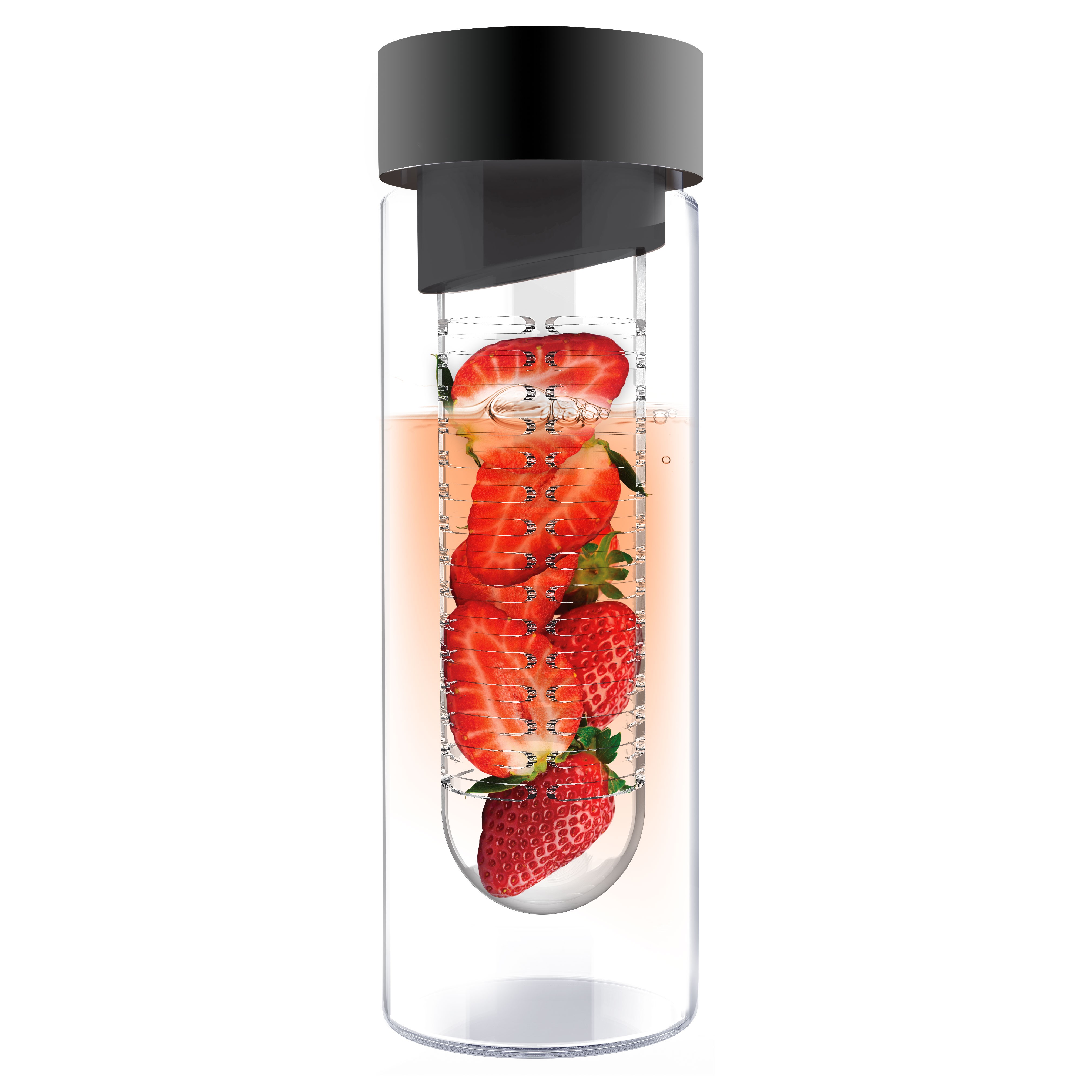 Asobu Stklena Butilka S Infuzer Flavour It 480 Ml Cvyat Grafit