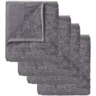 BLOMUS Комплект от 4 бр хавлиени кърпи "GIO"- цвят графит, 30х30 см
