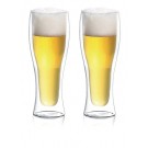 FAUBOURG Сет от 2 бр. двустенни стъклени чаши за бира “DUBLIN“ - 250 мл.