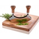GEFU Нож за кълцане с дъска YUMA