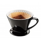 GEFU Порцеланова приставка за шварц кафе “STEFANO“ - черна 