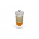 BREDEMEIJER  Двустенна стъклена чаша с филтър и капак - 350 мл.