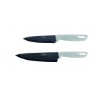 IVO Cutelarias Комплект от 2 бр ножове на майстора "TITANIUM EVO" - бяла дръжка