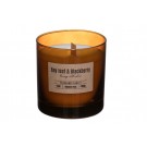 VALPE Ароматна свещ с дървен фитил Bay Leaf & Blackberry