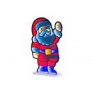 FINNLUMOR Светлинна LED декорация “Дядо Коледа“ - 48 см