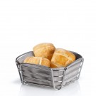 BLOMUS Панер за хляб DELARA, размер M - цвят сив (Taupe) / хром