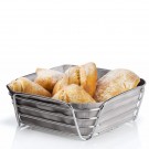 BLOMUS Панер за хляб DELARA, размер L - цвят сив (Taupe) / хром