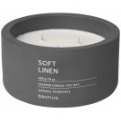 BLOMUS Ароматна свещ FRAGA, размер XL - аромат Soft Linen - цвят Magnet