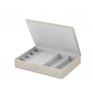 BLOMUS Кутия за бижута “SAHLA“, размер M - цвят опушено бежово (Nomad)