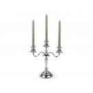 ZILVERSTAD Троен свещник “CLASSIC“, 35 см. - цвят сребро