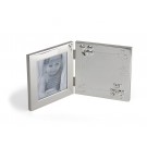 ZILVERSTAD Бебешка рамка за снимка 9х9 см. с капаче и сребърно покритие