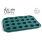 JAMIE OLIVER Форма за 24 бр.мини мъфини - 35 х 27см - цвят атлантическо зелено