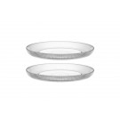 MAKU Комплект 2бр оребрени чинии - Ø18 см.