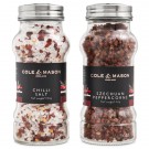 COLE & MASON Подаръчен комплект Чили сол и Сечуански микс