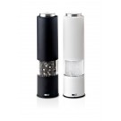 AdHoc Комплект електрически мелнички за сол и пипер Tropica - черна и бяла