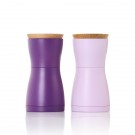 AdHoc Комплект мелнички за сол и пипер Twin - 13 см. - тъмно и светлолилаво