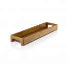 AdHoc Табла/поднос за сервиране Slim - 50 х 13 см. - акация и орех