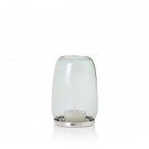 AdHoc Стъклен свещник Yuna - 16,5 см.