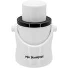 Vin Bouquet Тапа за шампанско с помпа - 2 IN 1 - бяла