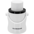 Vin Bouquet Тапа за шампанско с помпа - 2 IN 1 - бяла