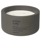BLOMUS Ароматна свещ FRAGA, размер XL - аромат Kyoto Yume - цвят Tarmac 