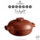 EMILE HENRY Керамична индукционна касерола “DELIGHT"  - 2,5 л / Ø 27см - цвят керемидено червен
