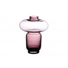 Fanni K Стъклена ваза “Nuppu“ - цвят люляк