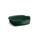 EMILE HENRY Керамична тава "SQUARE OVEN DISH"- 22х22см - цвят зелен кедър