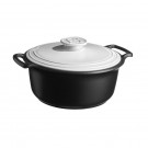 EMILE HENRY Индукционна тенджера “Sublime+“Ø 31см, 5,5л - цвят черен / бял