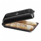 EMILE HENRY Керамична форма за печене на хляб/чабата "CIABATTA BAKER" - 39 х 23см - цвят черен
