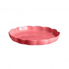 EMILE HENRY Керамична форма "MADELEINE", Ø 31см - цвят бонбонено розово