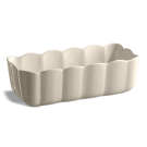 EMILE HENRY Керамична форма "MADELEINE LOAF DISH" - цвят екрю