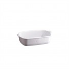 EMILE HENRY Керамична тава "INDIVIDUAL OVEN DISH"- 22х15см - цвят бял