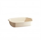 EMILE HENRY Керамична тава " SMALL RECTANGULAR OVEN DISH"- 30х19 см - цвят екрю