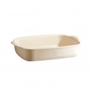 EMILE HENRY Керамична тава "RECTANGULAR OVEN DISH"- 36,5 х 23,5 см - цвят екрю