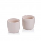 KELA Комплект от 2 бр. порцеланови чаши за еспресо/поставки за яйца “Bob“ - бежови
