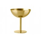 MAKU Стоманена чаша за сладолед и десерти - цвят злато