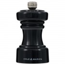 COLE & MASON Мелничка за пипер “HOXTON“ - 10,4 см. - цвят черен гланц